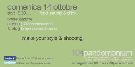 #pandemoniumparty: Blog and ecommerce launch party