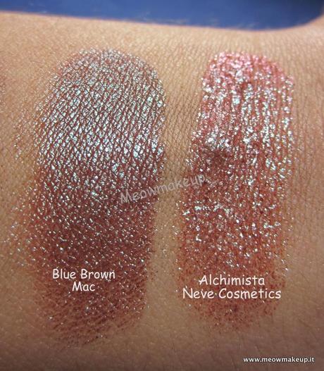 Dupes Mac: Club Eyeshadow e Blue Brown Pigment