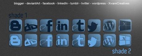 8 icone social network