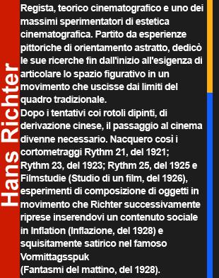 HANS RICHTER Galleria Peccolo Livorno, opere 1940-1970 e film 1921-1961