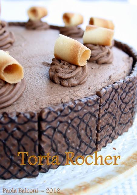 Torta Rocher e un corso per bimbi!