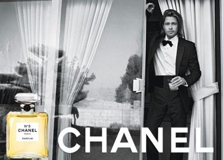 Brad Pitt: lo spot per Chanel n.5 Brad Pitt: lo spot per Chanel n.5