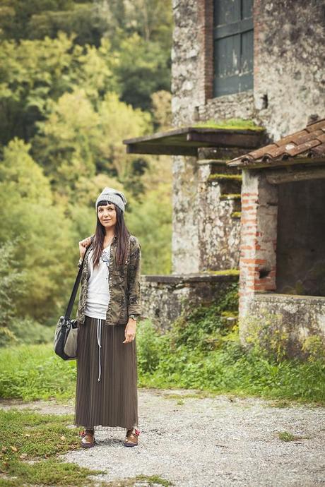 smilingischic Outfit The desire to hide, to be camouflaged