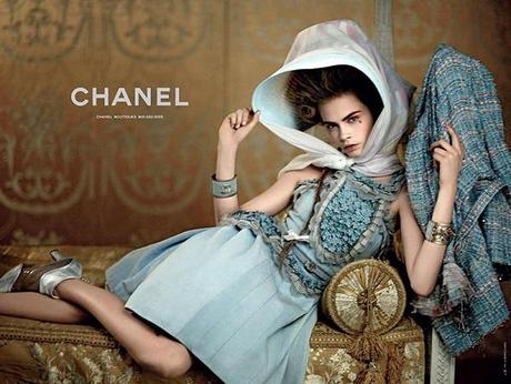 AD CAMPAIGN | Chanel Croisière 2013: Karl Lagerfeld realizza una campagna pubblicitaria che guarda al 18° Secolo