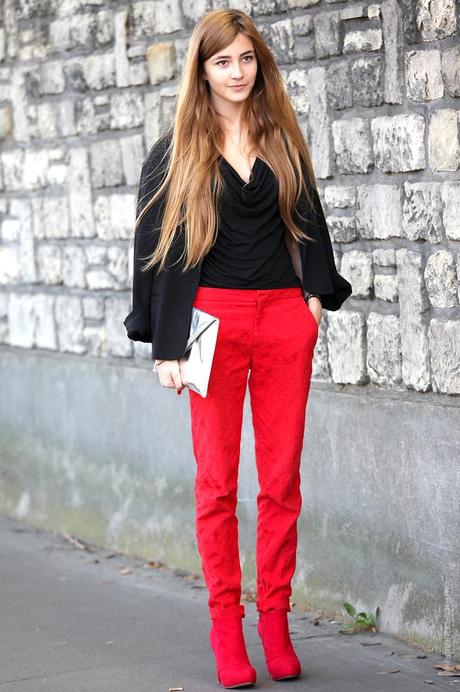 In the Street...The Red never stops #3...Milan & Paris