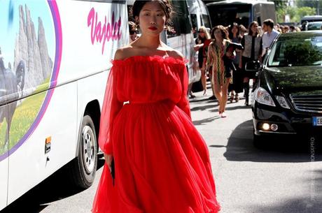 In the Street...The Red never stops #3...Milan & Paris