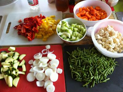 Conserviamoli...Giardiniera in agrodolce