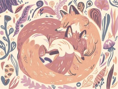 PATTERNS E DECORI FOLK NELLE BELLISSIME ILLUSTRAZIONI DI MEG HUNT