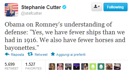 % name Obama vince su Twitter tra cavalli e baionette