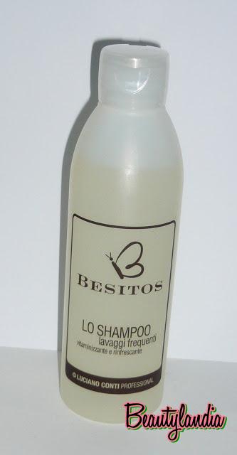BESITOS - Lo Shampoo lavaggi frequenti, Il Balsamo senza risciacquo, La lacca ecospray strong