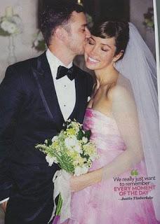 Justin Timberlake e Jessica Biel: prime foto del matrimonio
