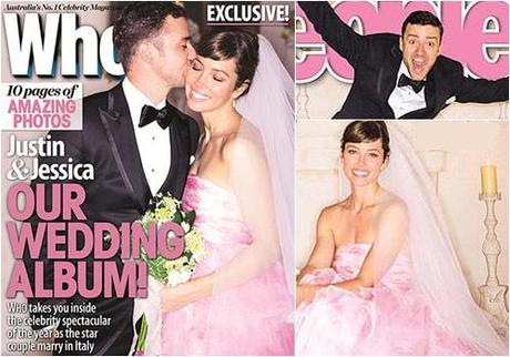 JESSICA BIEL & JUSTIN TIMBERLAKE FOTO MATRIMONIO PEOPLE USA