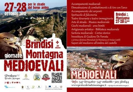 XIV edizione delle Giornate medievali a Brindisi di Montagna