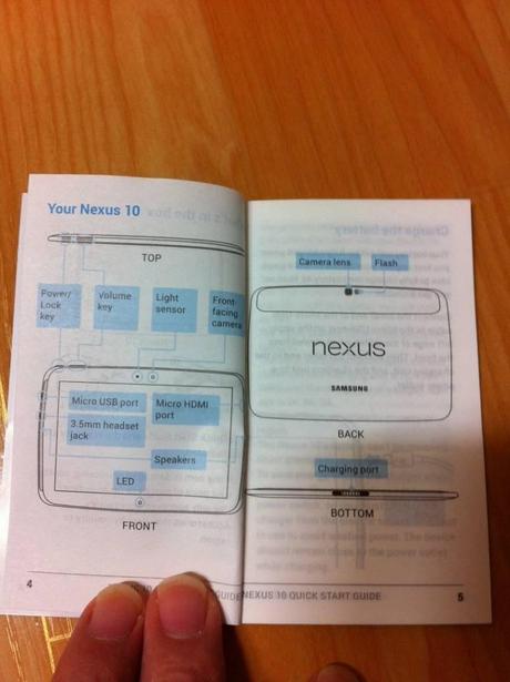 Manuale NEXUS 10 Rivela il desingn del nuovo Tablet Manta Samsung GT-P8110