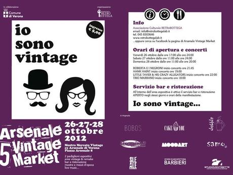 TORNA L’ARSENALE VINTAGE MARKET A VERONA!