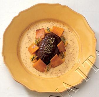 Budino al cacao e zucca http://www.lacucinaitaliana.it/img_Ricette/02200312101/02200312101_TES001_1.jpg