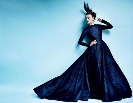 Keira Knightley su Vogue US in Chanel Haute Couture