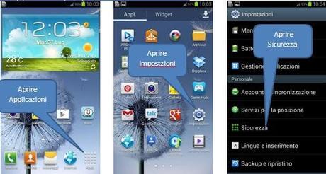 Guida Galaxy S3 : Come criptare i dati della scheda microSD