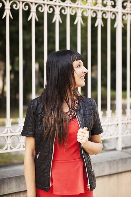 Smilingischic, Sandra Bacci, dettagli outfit , collana Zara We all need a little color