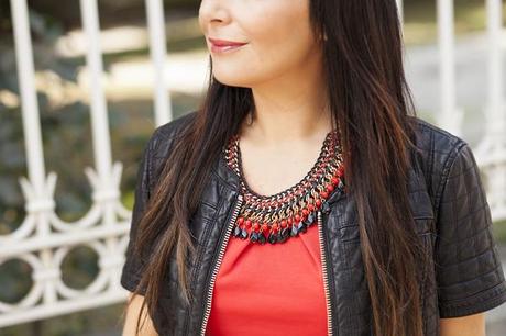 Smilingischic, dettaglio collana Zara We all need a little color