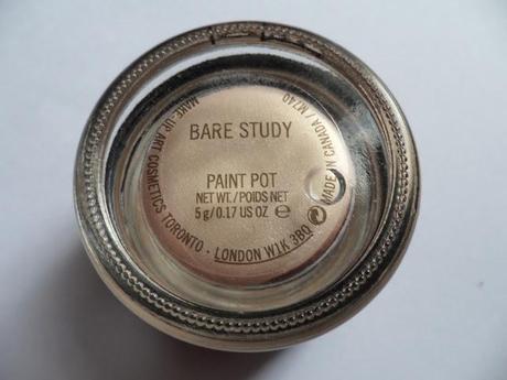 Review: MAC Paint Pot in Bare Study