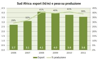 Il vino, e non solo, dal Sudafrica