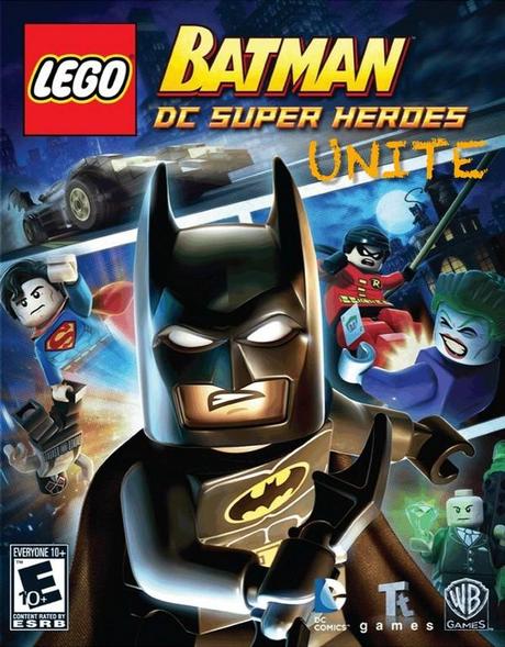 Batman versione Lego insieme ai supereroi DC