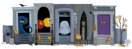 % name Google festeggia Halloween con un doodle interattivo