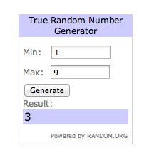 THE WINNER IS.. #GIVEAWAY