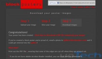 PosteRazor e Block Posters: come creare poster giganti con una stampante domestica