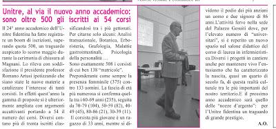 Eccellenze cittadine: l'Università della Terza Età Eccellenze cittadine: l'Università della Terza Età