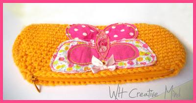 Crochet pencil case: astuccio per la scuola all'uncinetto