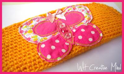 Crochet pencil case: astuccio per la scuola all'uncinetto