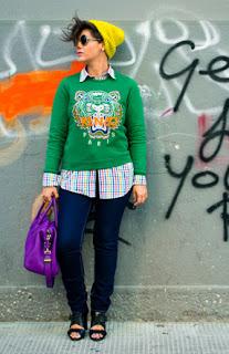 kenzo tiger sweater TREND: TUTTE PAZZE PER LA FELPA TIGER DI KENZO