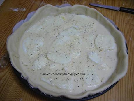 Crostata di mozzarella