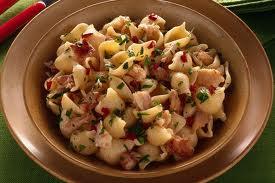 Conchiglie al granchio Conchiglie al granchio primo di pesce facile