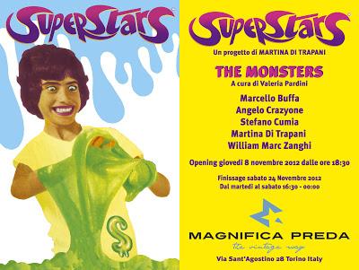 Superstars  “The Monsters” a cura di Valeria Pardini