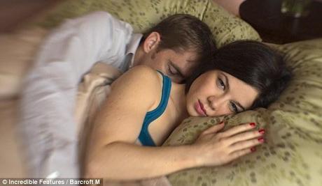 Paying for intimacy: Customers can snuggle anywhere in Jackie's house but most opt for her large double bed