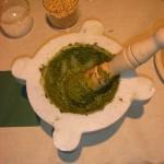 …e dopo quaranta minuti di duro lavoro: PESTO!