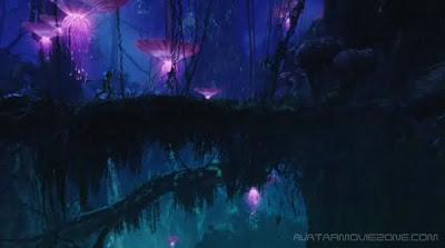 Avatar e le piante bioluminescenti