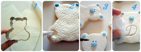 Biscotti decorati per un battesimo – tutorial