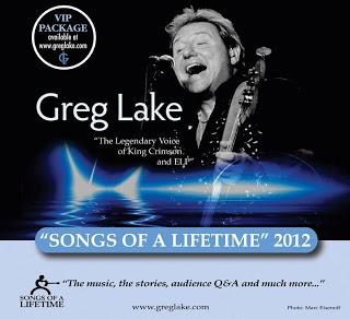 Greg  Lake in tour