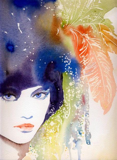 Cate Parr: amazing watercolor painting!