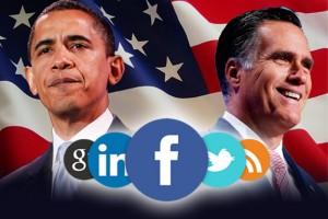 Obama Romney Social Media