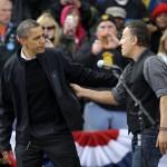 Bruce Springsteen canta per Obama nel Wisconsin: le foto