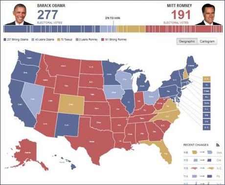 Usa 2012: la notte della verità, chi sarà il prossimo Presidente degli Stati Uniti?