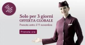 Qatar Airways: offerta lampo globale!