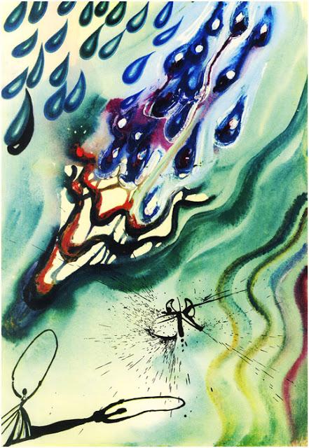 Salvador Dalì Illustrates Alice in Wonderland