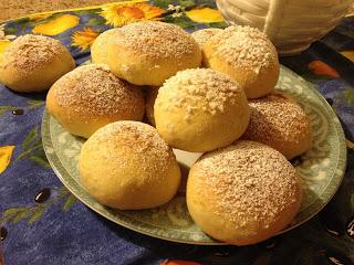 krapfn al forno ripieni di nutella