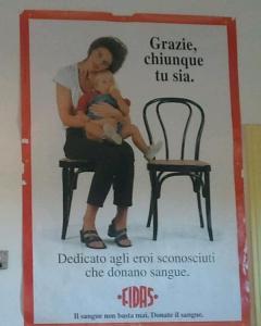 Dedicato agli eroi sconosciuti che donano sangue Dedicato agli eroi sconosciuti che donano sangue